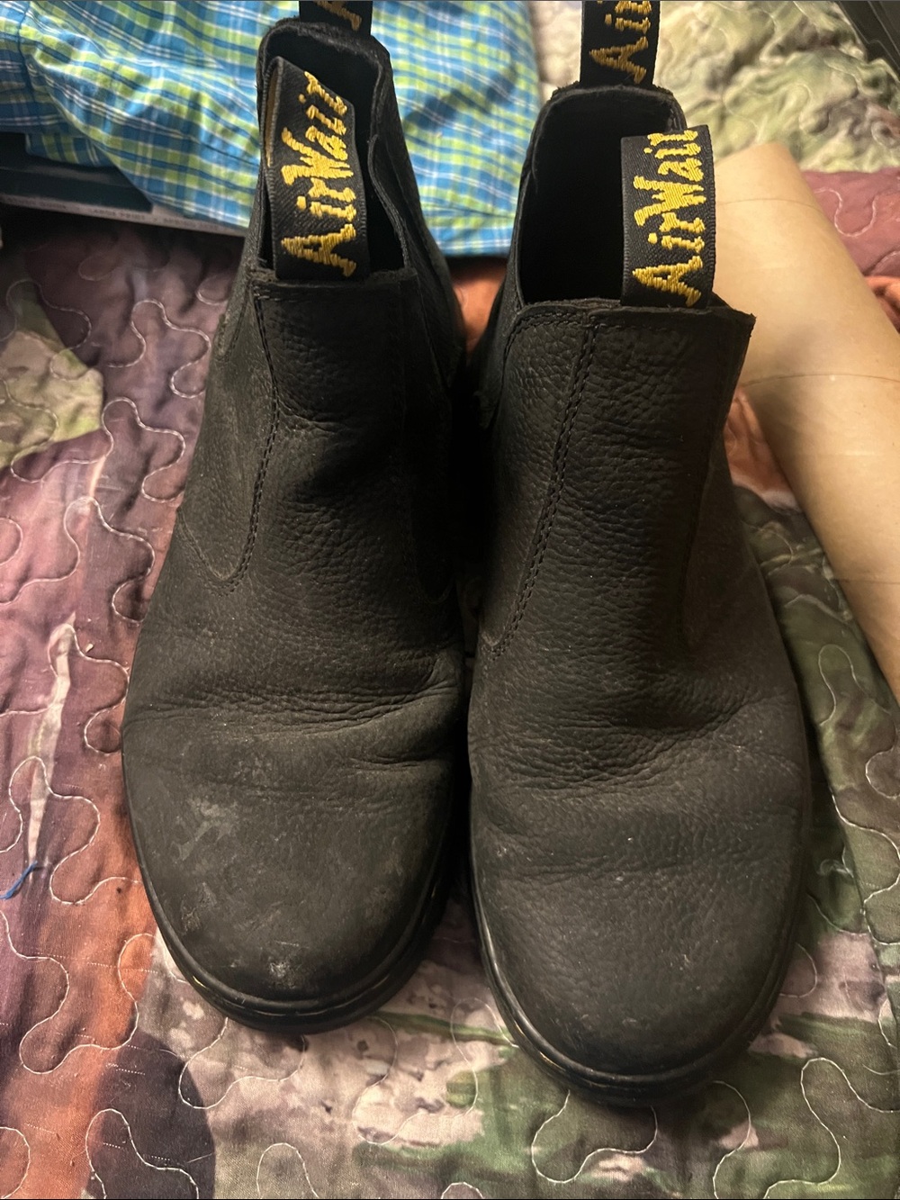 Black Air Wair Work Boots